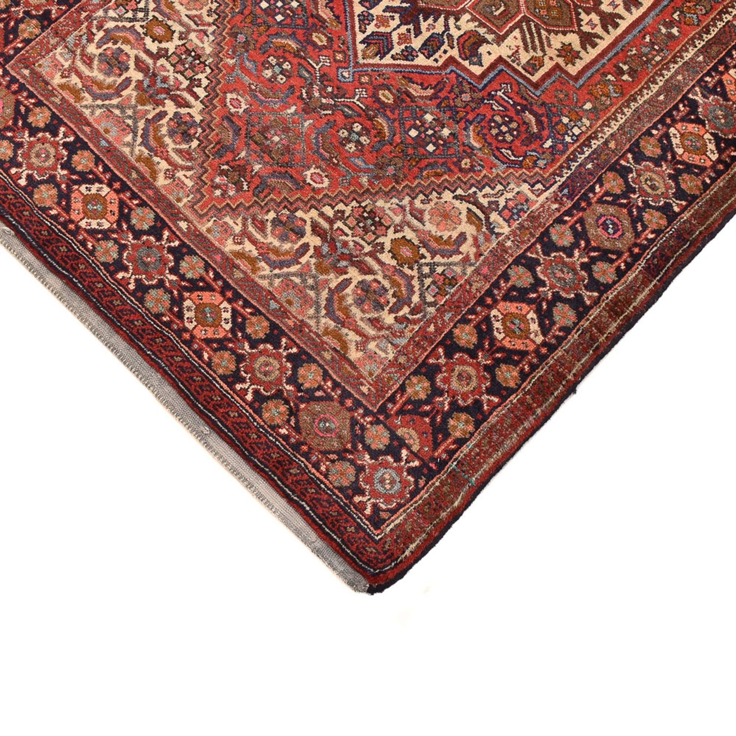 Tapis persan - Nomadic - 120 x 75 cm - terracotta