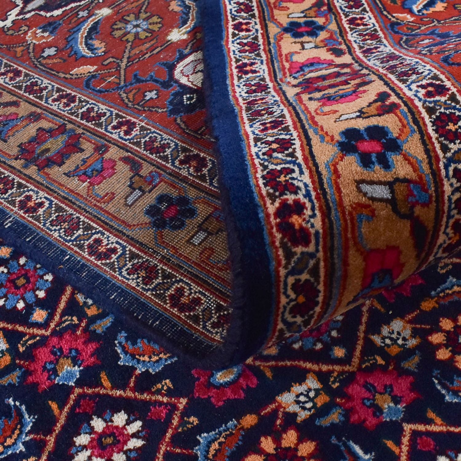 Tapis persan - Tabriz - Royal - 386 x 308 cm - rouille