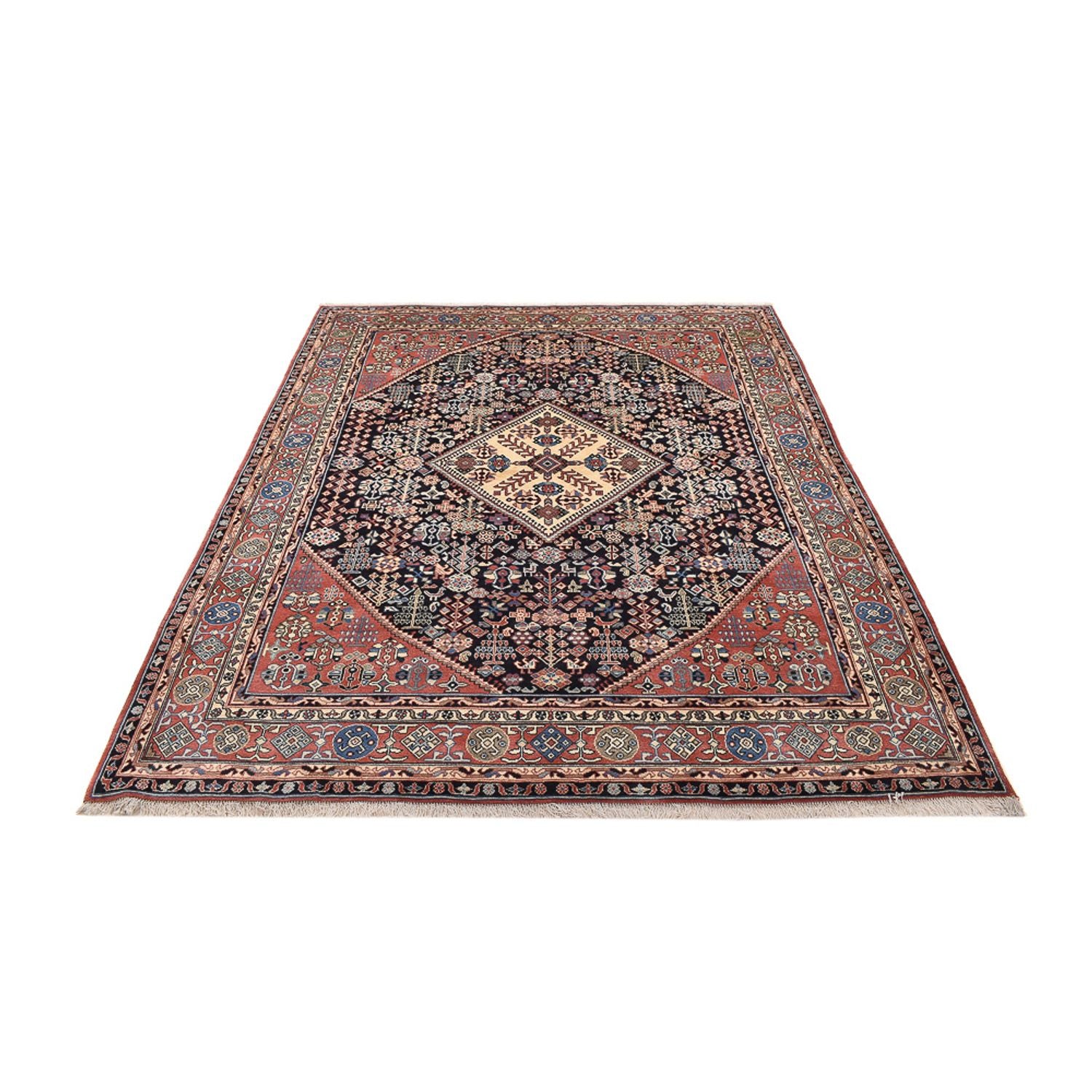 Perserteppich - Nomadic - 249 x 197 cm - dunkelblau