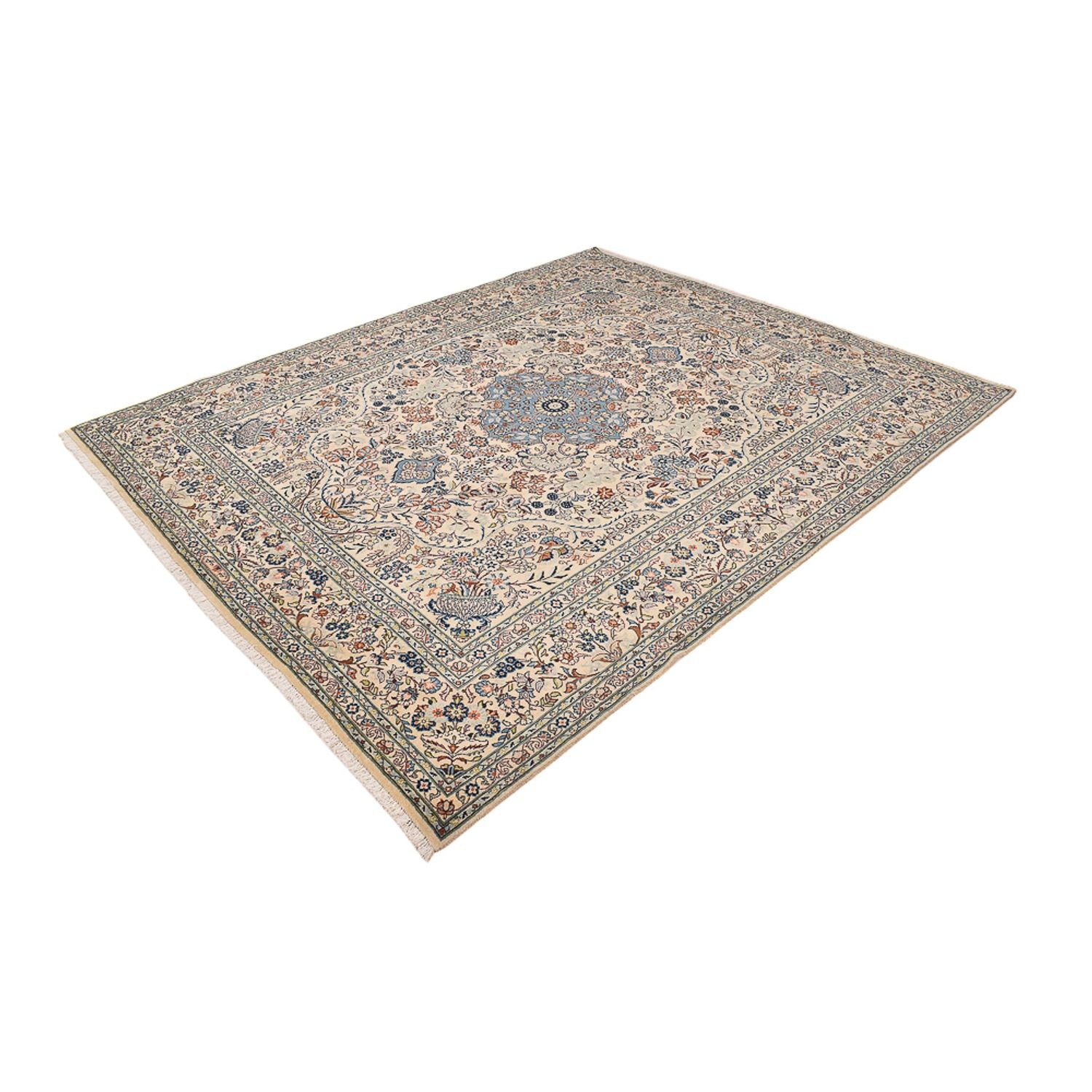 Tapis persan - Keshan - 298 x 250 cm - sable