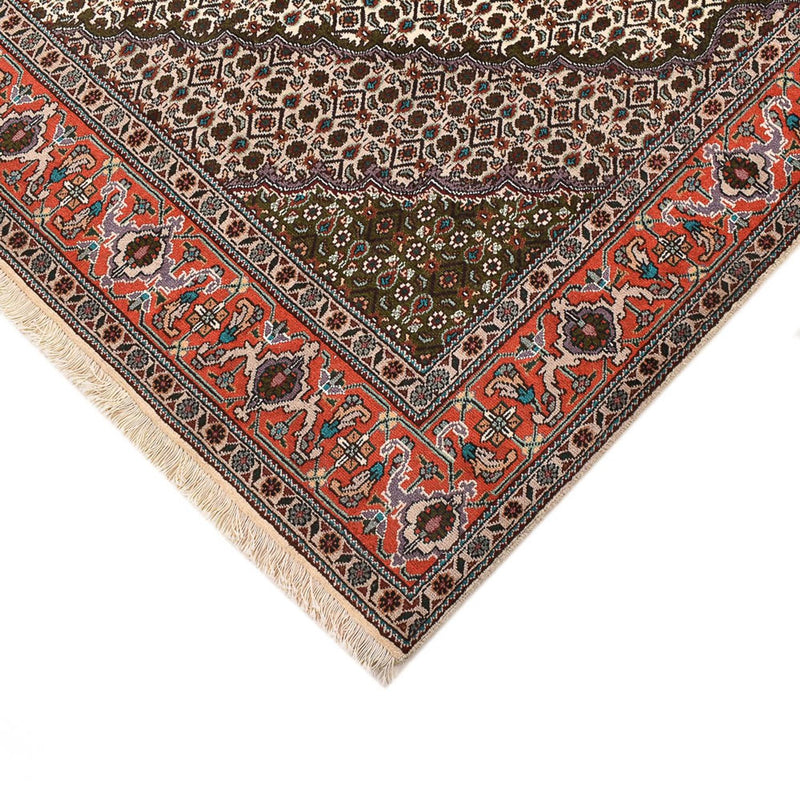 Tapis persan - Tabriz - Royal carré  - 212 x 201 cm - marron clair