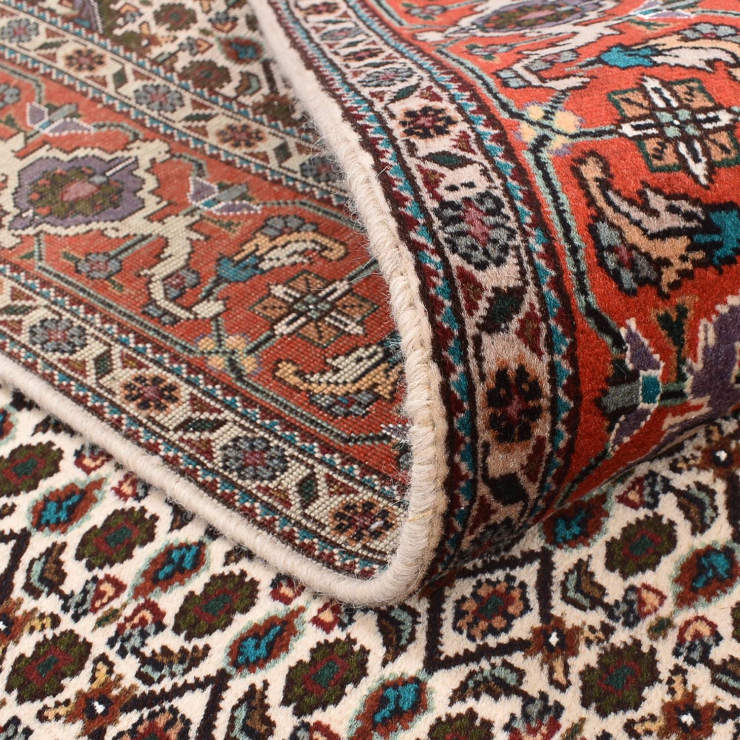 Tapis persan - Tabriz - Royal carré  - 212 x 201 cm - marron clair