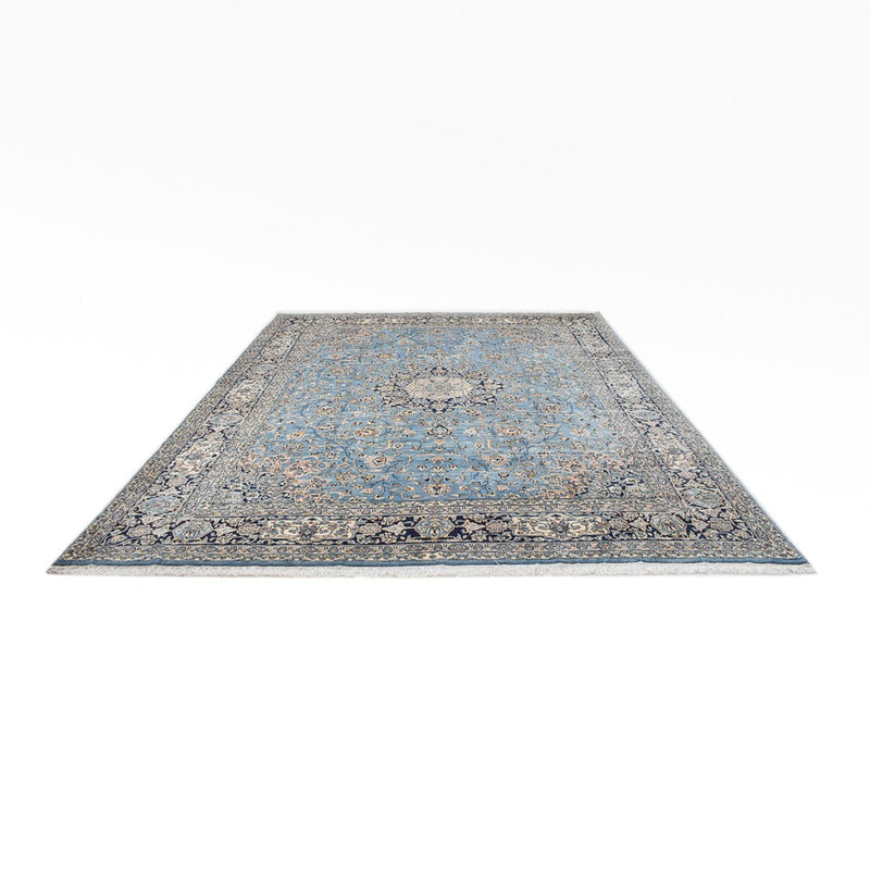 Tapis persan - Royal - 382 x 312 cm - bleu clair
