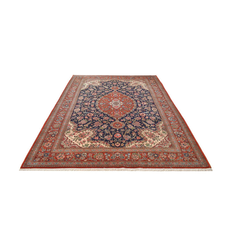 Tapis persan - Ghom - 345 x 250 cm - bleu foncé