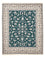Tapis persan - Nain - Royal - 254 x 198 cm - vert foncé