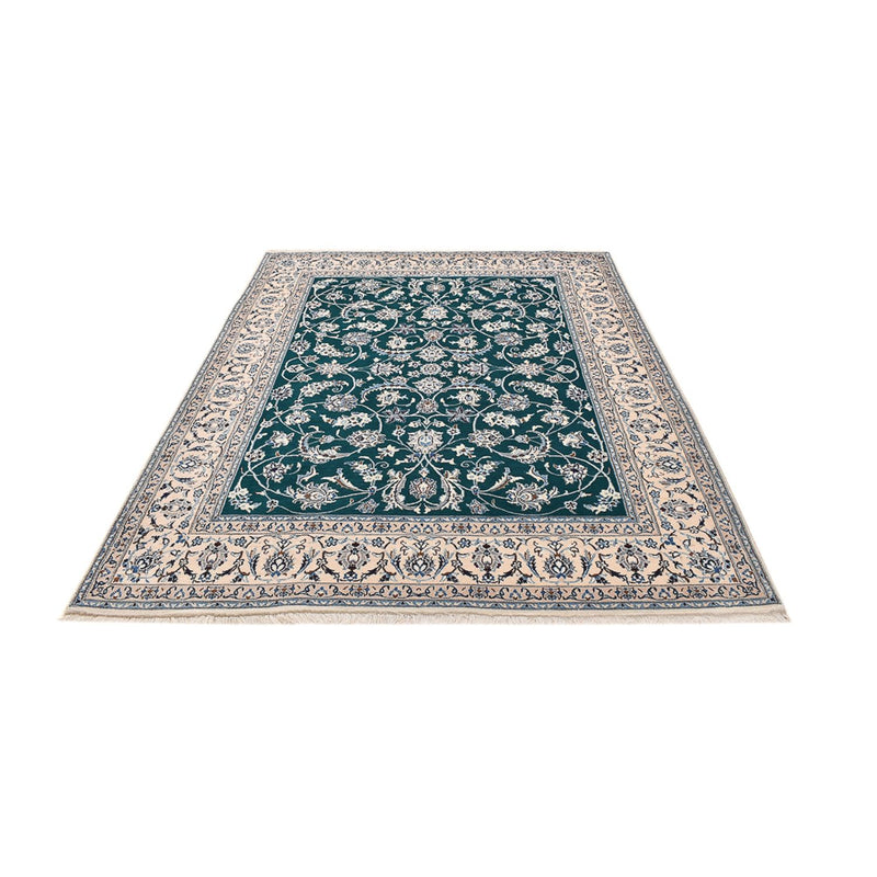 Tapis persan - Nain - Royal - 254 x 198 cm - vert foncé