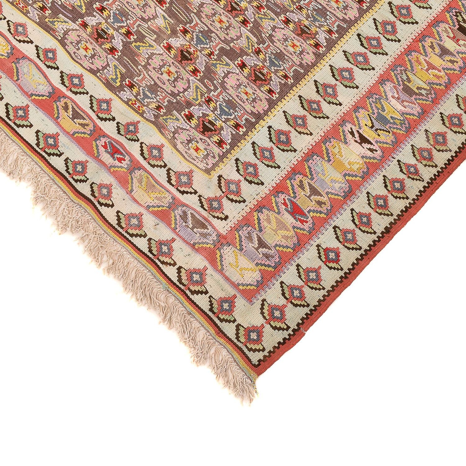 Tapis Kelim - Oriental - 258 x 160 cm - rouge clair