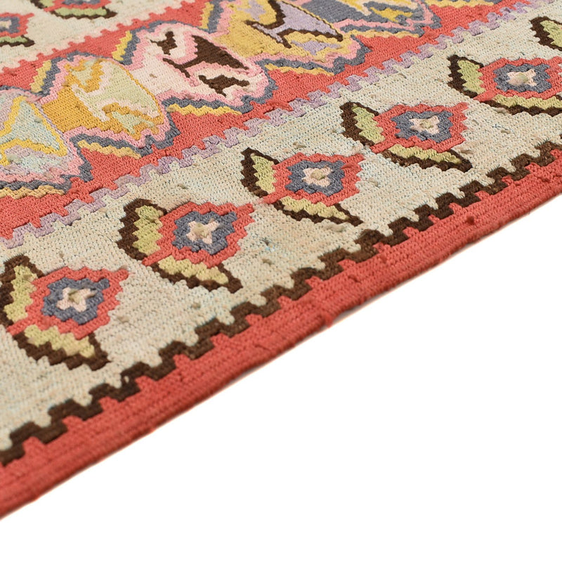 Tapis Kelim - Oriental - 258 x 160 cm - rouge clair