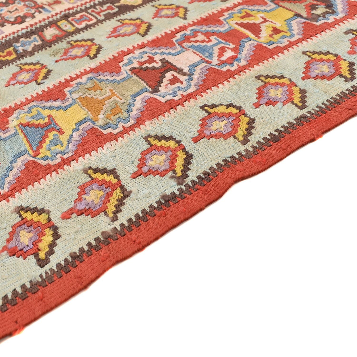 Kelim Teppich - Oriental - 255 x 155 cm - hellrot
