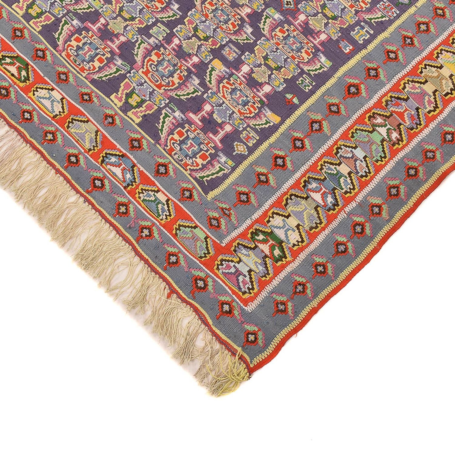 Kelim Teppich - Oriental - 260 x 154 cm - rot
