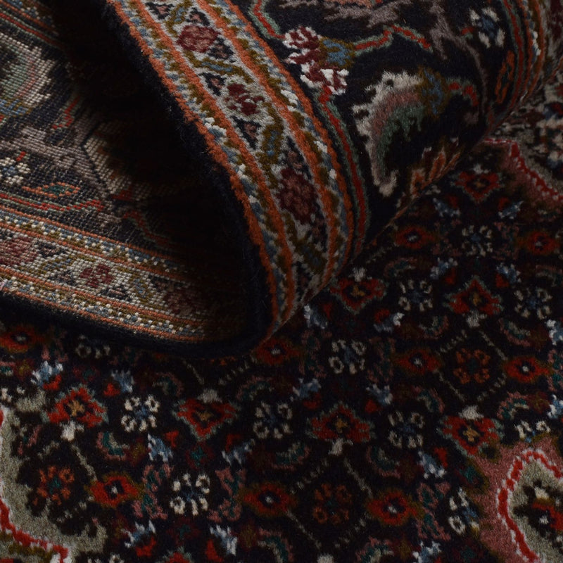 Tapis persan - Tabriz - Royal - 202 x 153 cm - marron foncé