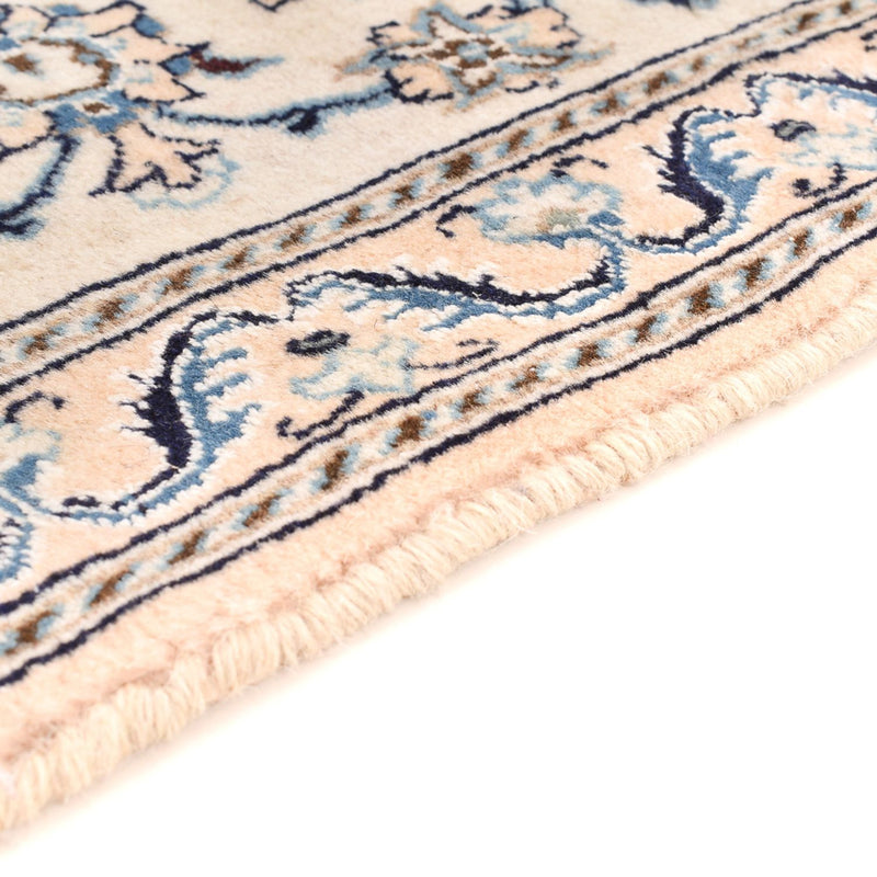 Tapis de couloir Tapis persan - Nain - Royal - 187 x 57 cm - crème