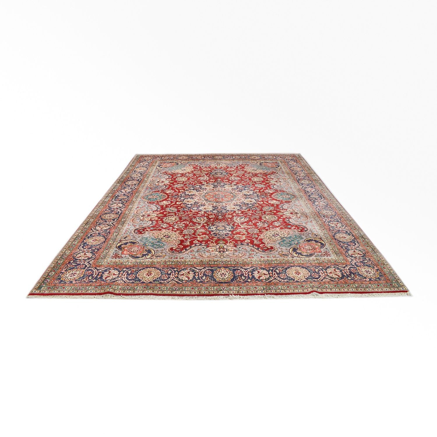 Tapis persan - Tabriz - Royal - 376 x 300 cm - rouge