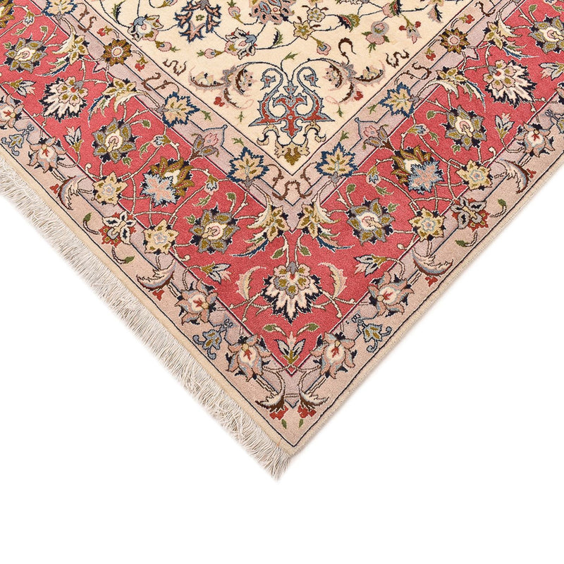 Tapis persan - Tabriz - Royal carré  - 202 x 201 cm - beige