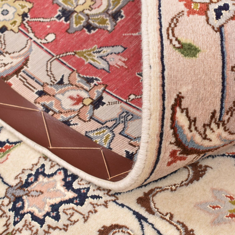 Tapis persan - Tabriz - Royal carré  - 202 x 201 cm - beige