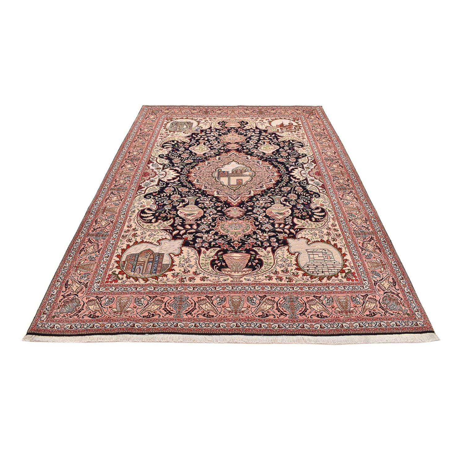 Tapis persan - Tabriz - Royal - 302 x 202 cm - multicolore