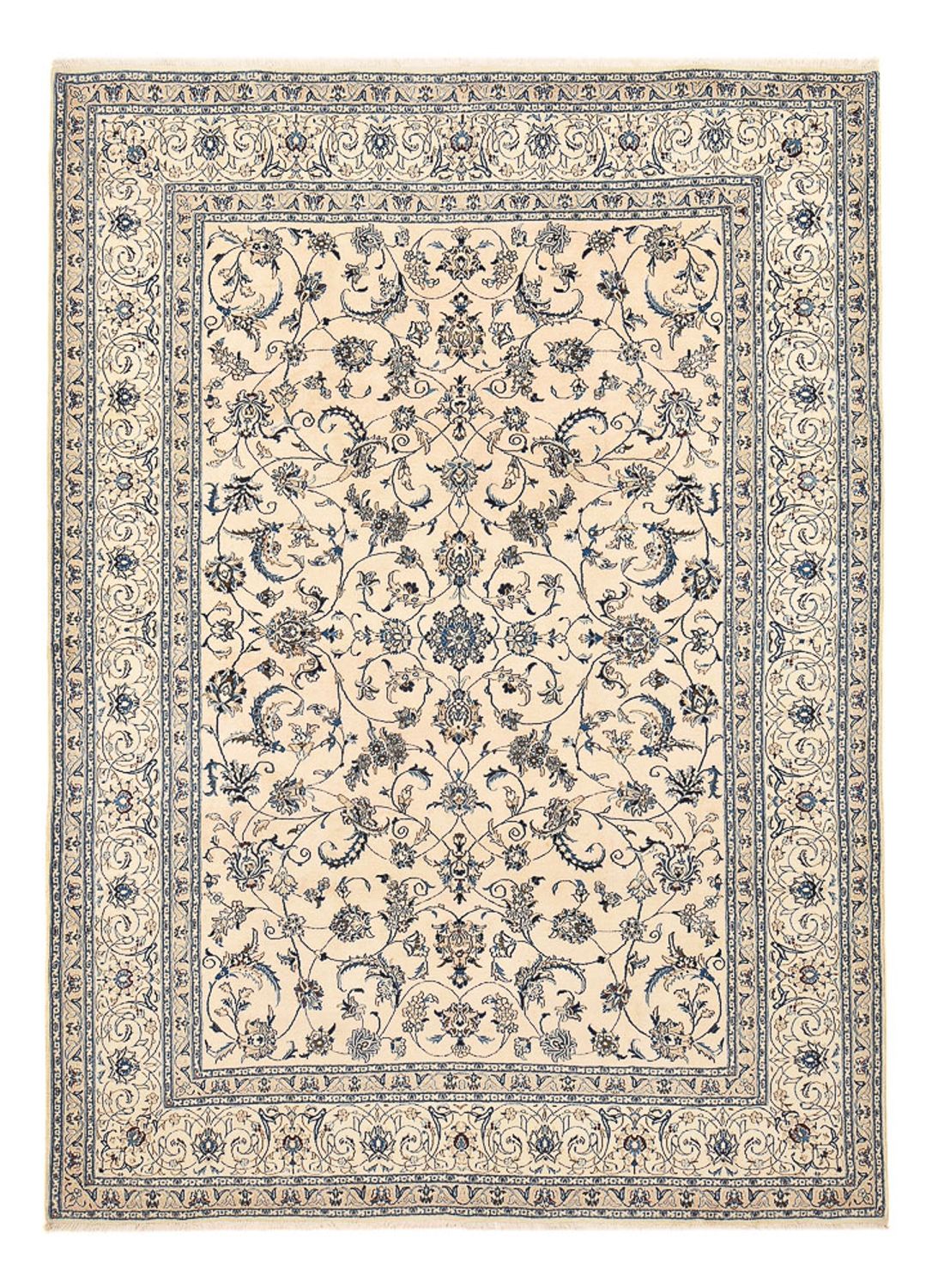 Perserteppich - Nain - Royal - 347 x 250 cm - sand