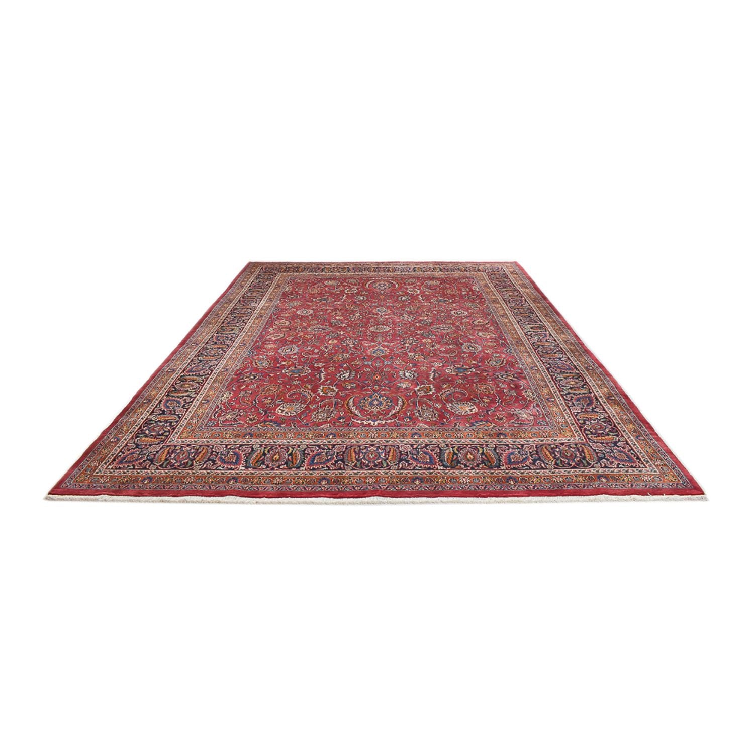 Tapis persan - Classique - Royal - 393 x 297 cm - rouge