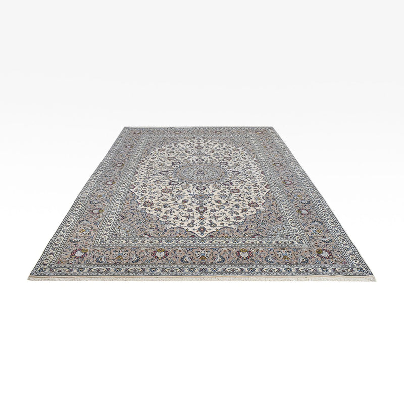 Tapis persan - Keshan - Royal - 360 x 248 cm - gris