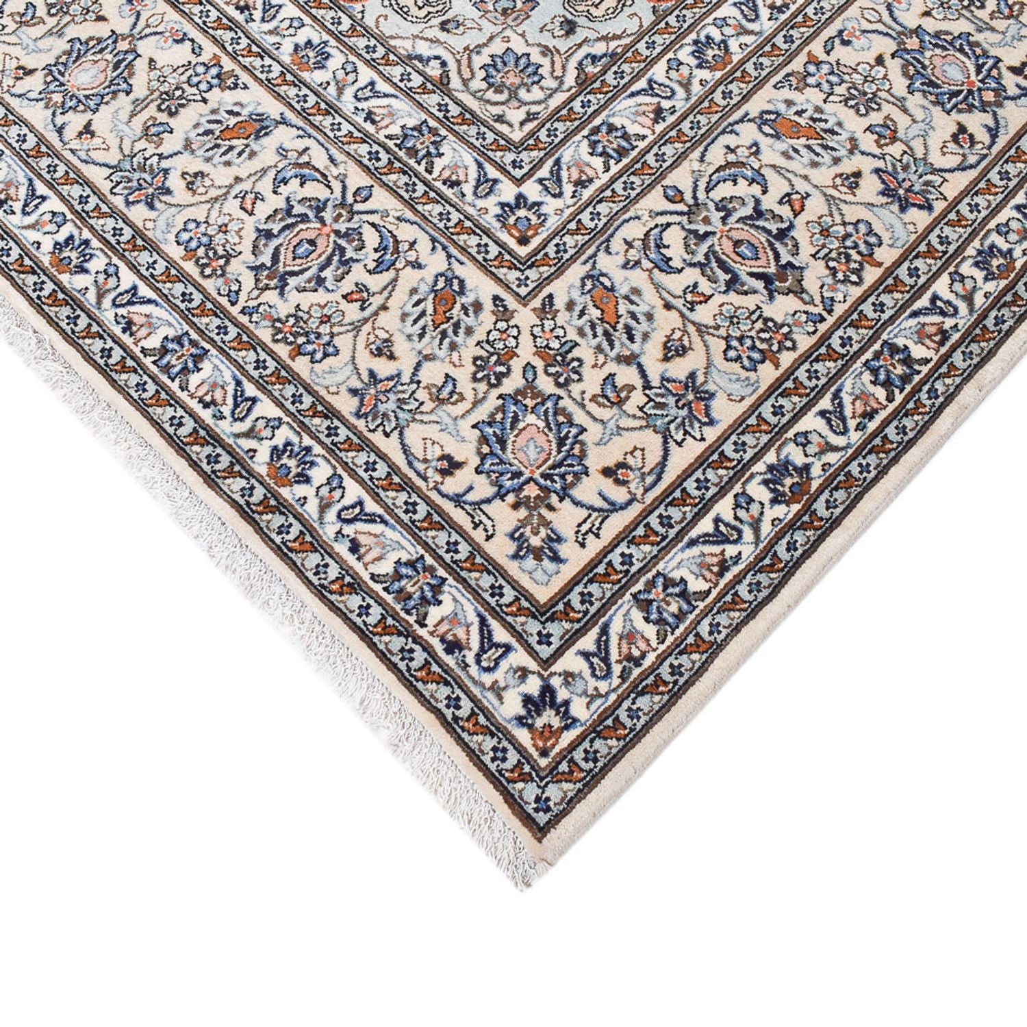 Tapis persan - Keshan - Royal - 362 x 245 cm - gris