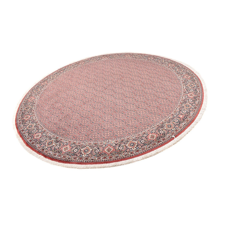 Tapis persan - Bidjar ronde  - 300 x 300 cm - rouge clair