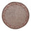 Tapis persan - Bidjar ronde  - 250 x 250 cm - rouille