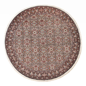 Tapis persan - Bidjar ronde  - 250 x 250 cm - rouille