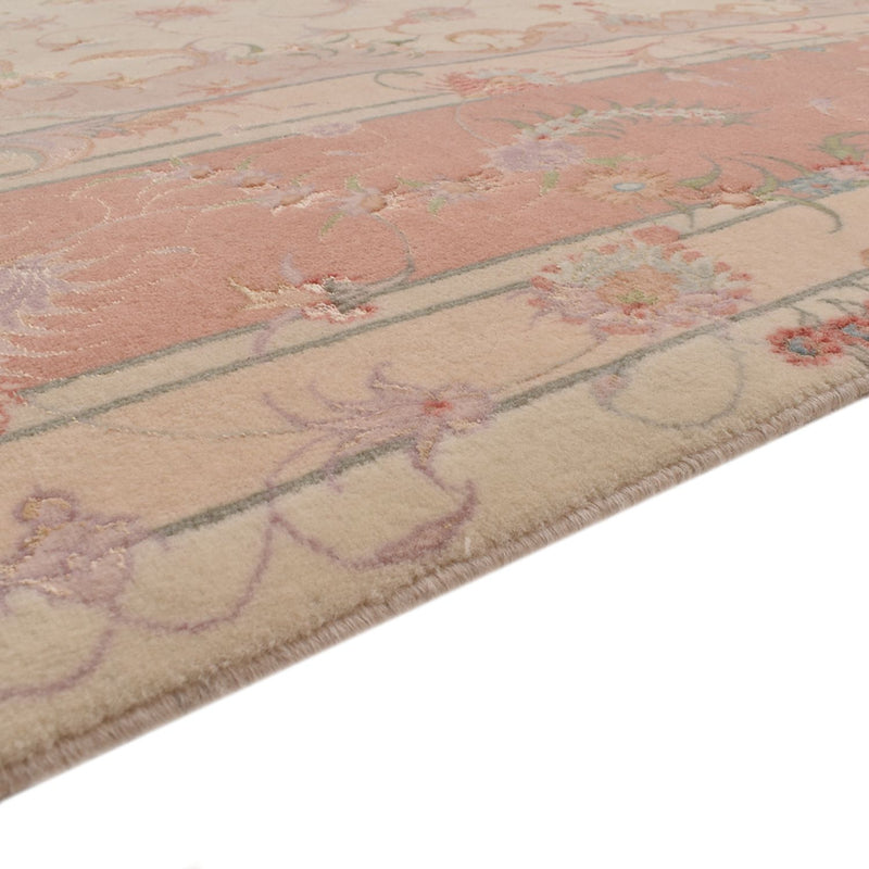 Tapis persan - Tabriz - Royal carré  - 245 x 245 cm - beige clair