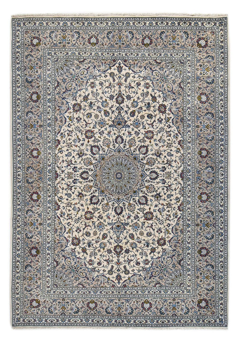 Tapis persan - Keshan - Royal - 350 x 240 cm - gris