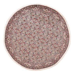 Tapis persan - Bidjar ronde  - 245 x 245 cm - rouille