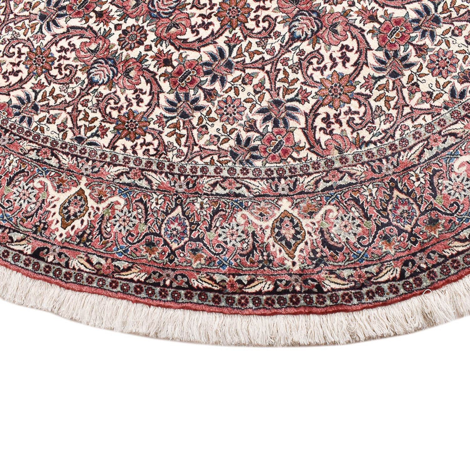 Tapis persan - Bidjar ronde  - 245 x 245 cm - rouille
