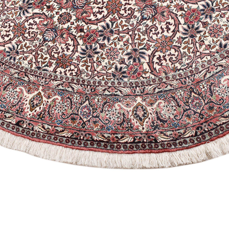 Tapis persan - Bidjar ronde  - 245 x 245 cm - rouille