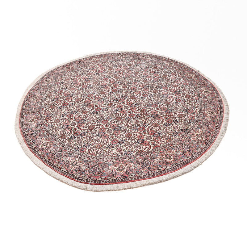Tapis persan - Bidjar ronde  - 245 x 245 cm - rouille
