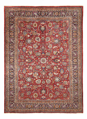 Tapis persan - Classique - 401 x 298 cm - rouge
