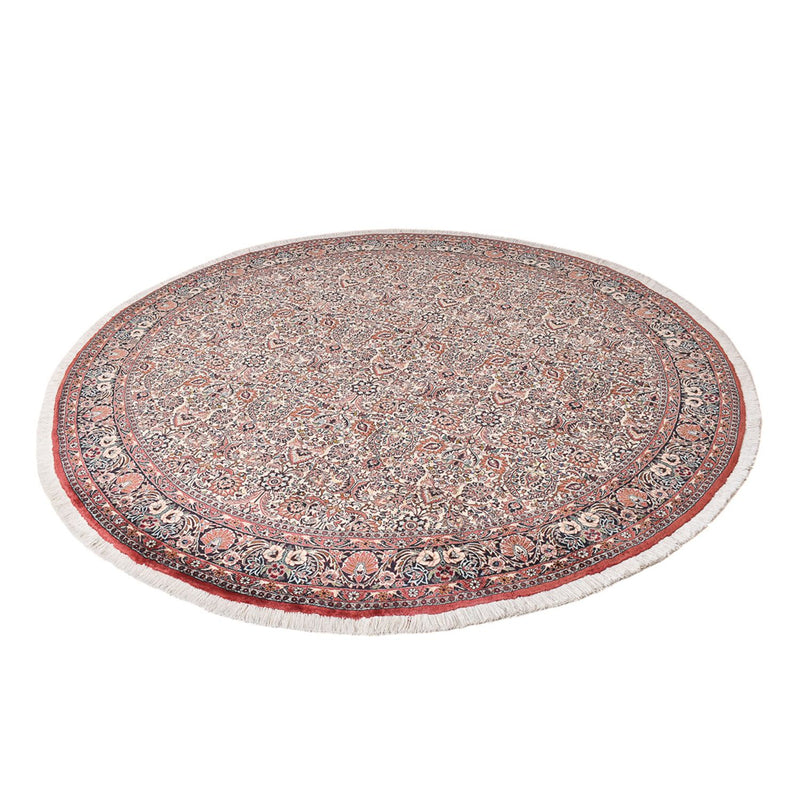 Tapis persan - Bidjar ronde  - 250 x 250 cm - rouille