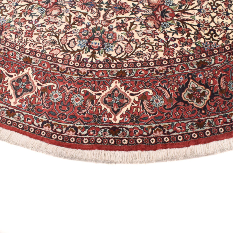 Tapis persan - Bidjar ronde  - 300 x 300 cm - rouille
