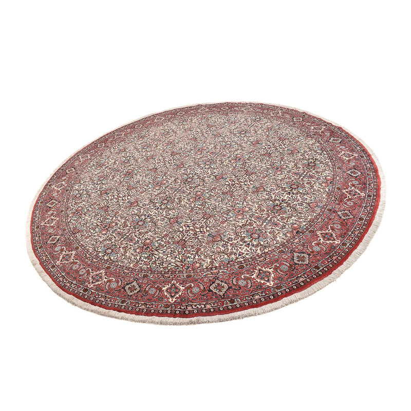Tapis persan - Bidjar ronde  - 300 x 300 cm - rouille