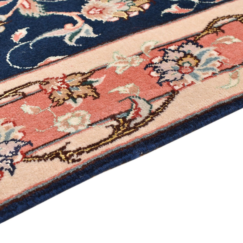 Tapis de couloir Tapis persan - Tabriz - Royal - 191 x 78 cm - bleu foncé
