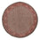 Tapis persan - Bidjar ronde  - 250 x 250 cm - rouille