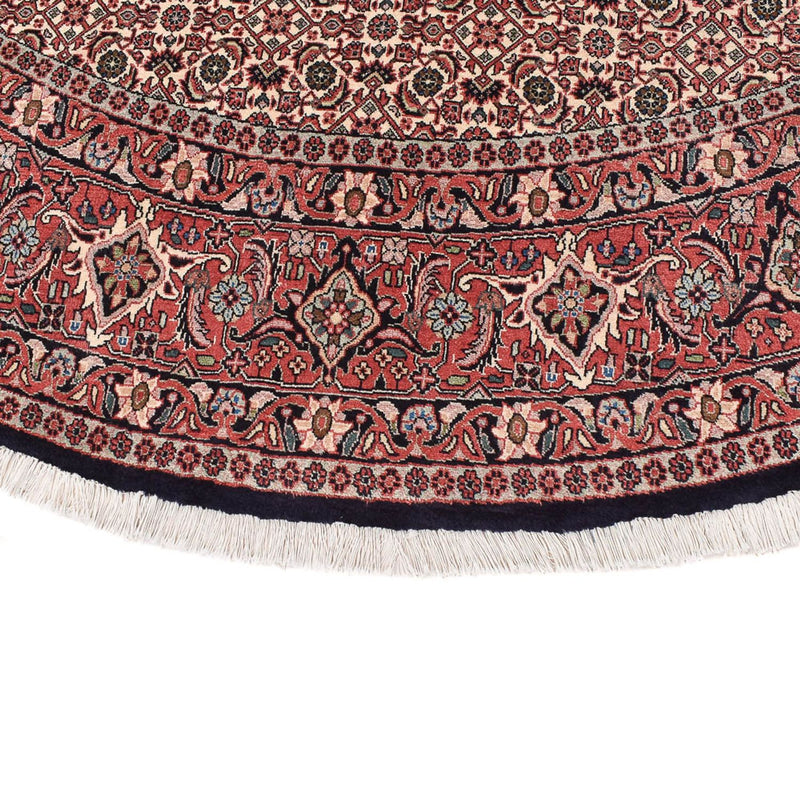 Tapis persan - Bidjar ronde  - 250 x 250 cm - rouille