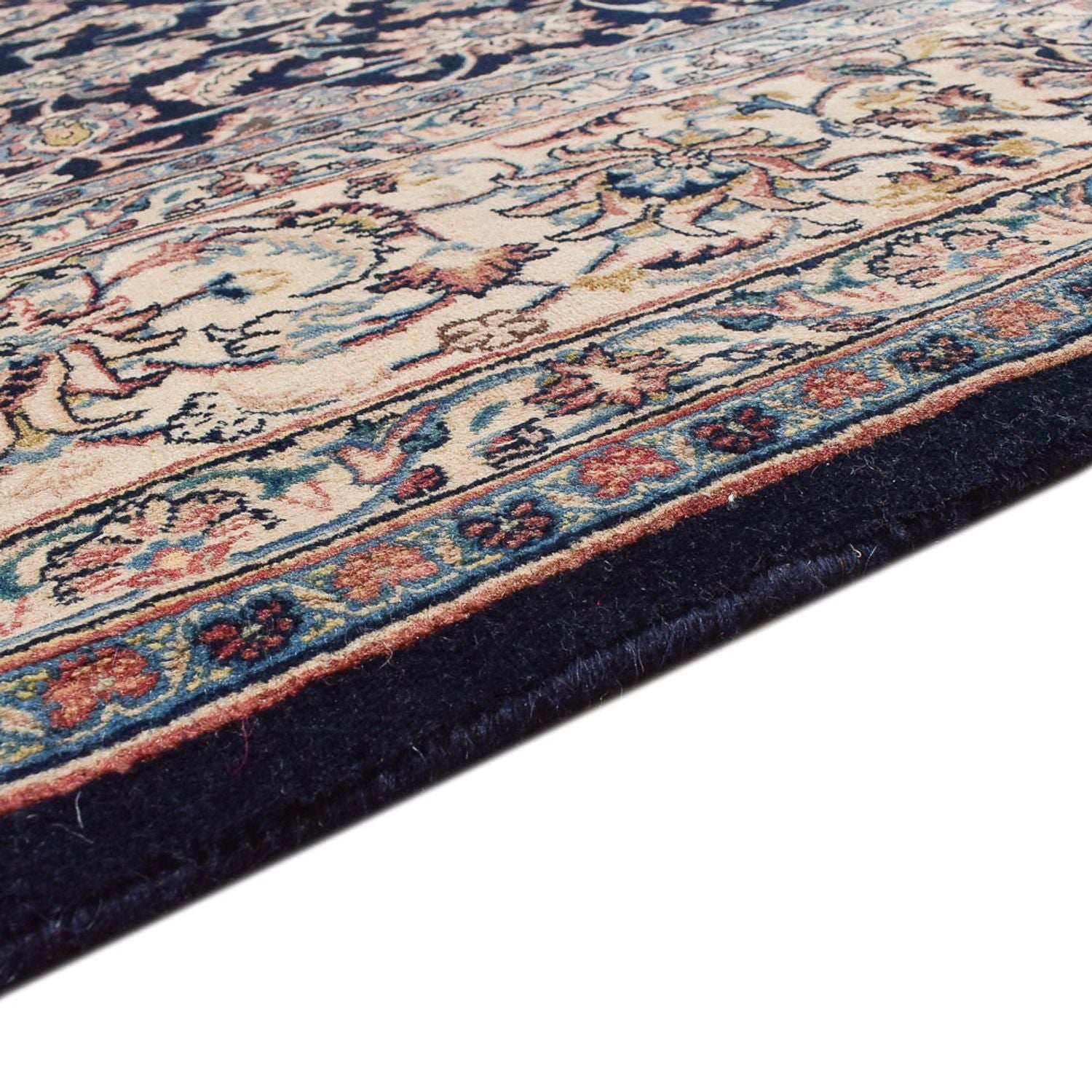 Tapis persan - Classique - 350 x 245 cm - bleu foncé
