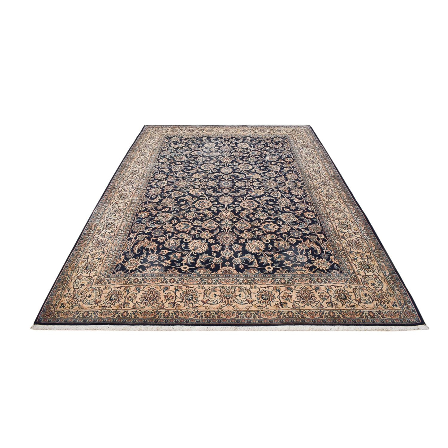 Tapis persan - Classique - 350 x 245 cm - bleu foncé