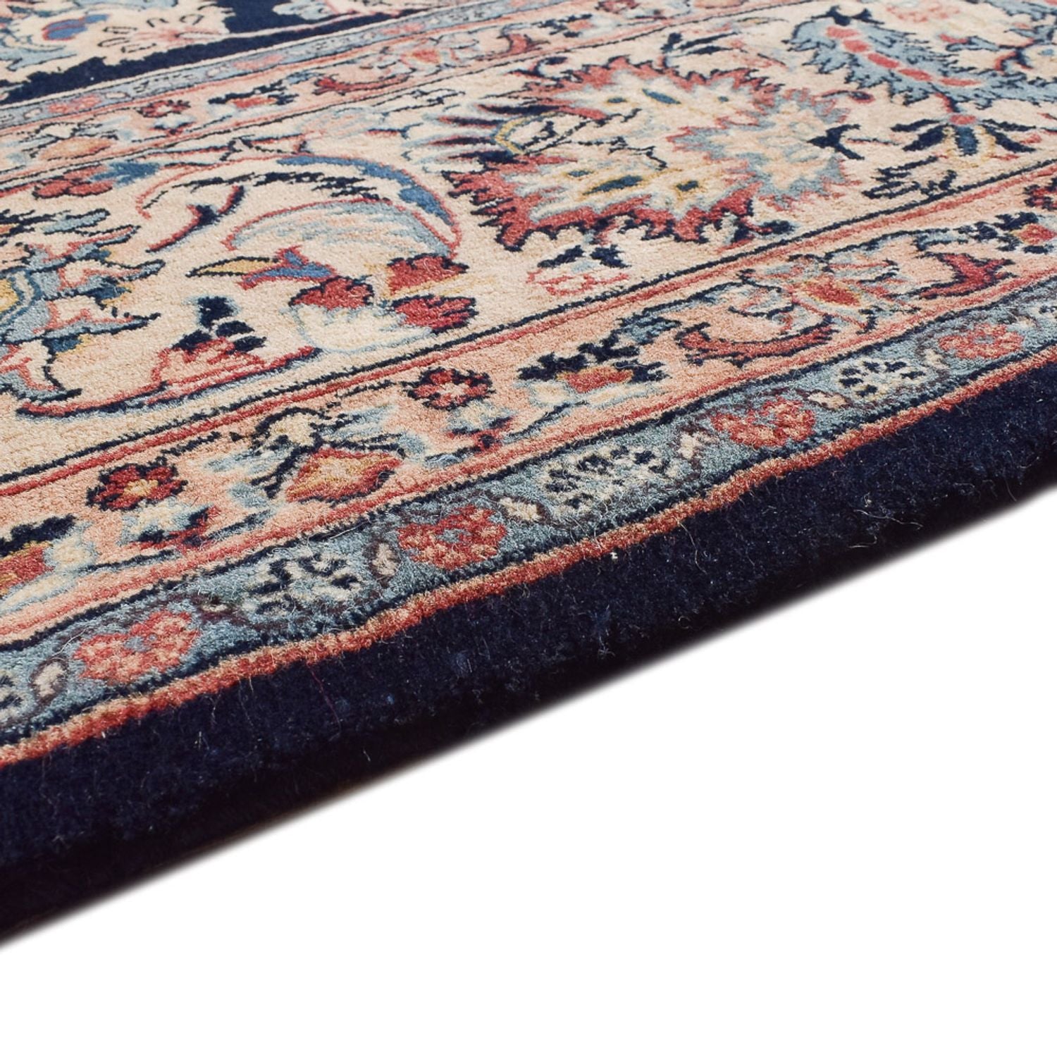 Tapis persan - Classique - 355 x 247 cm - bleu foncé