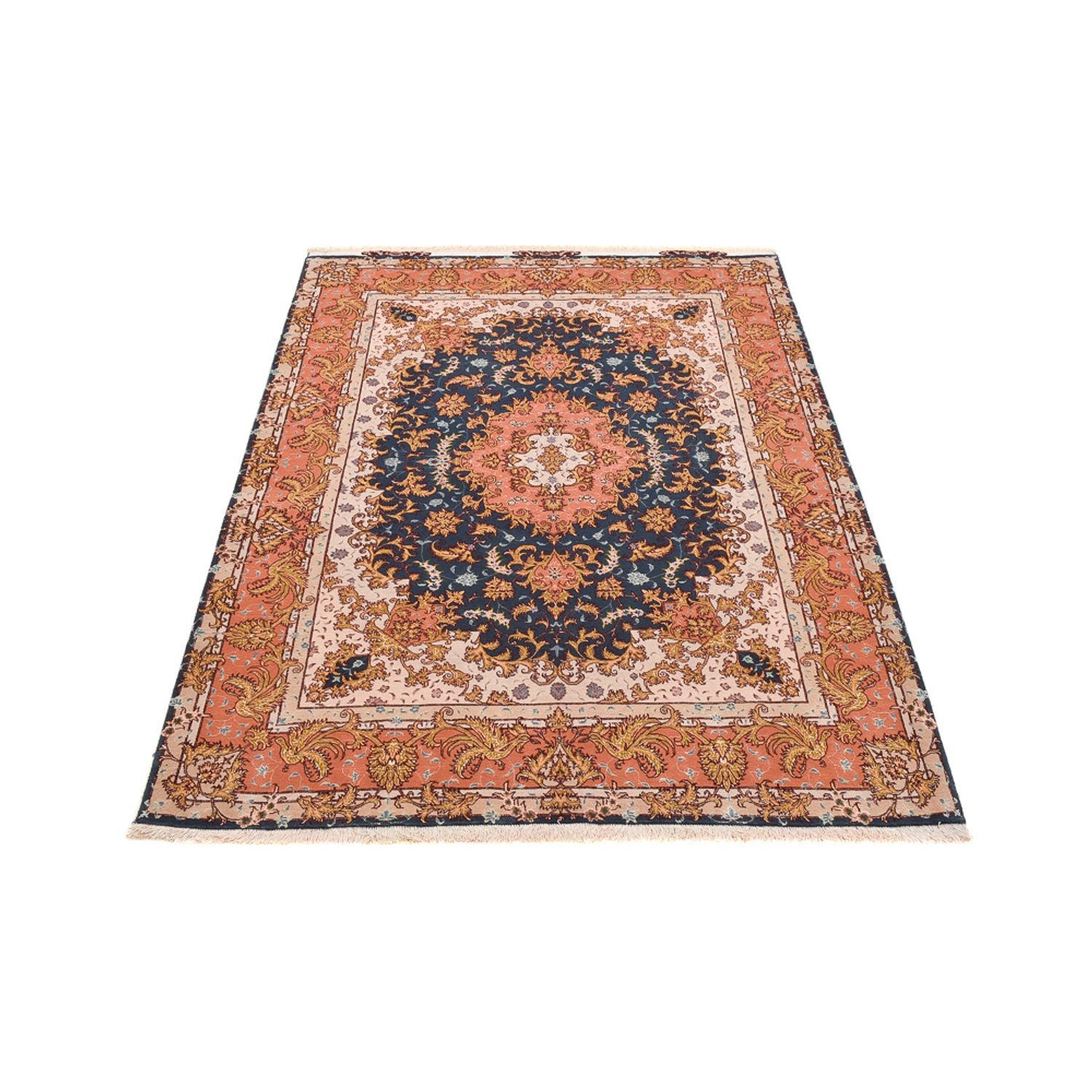 Perserteppich - Täbriz - Premium - 202 x 148 cm - mehrfarbig