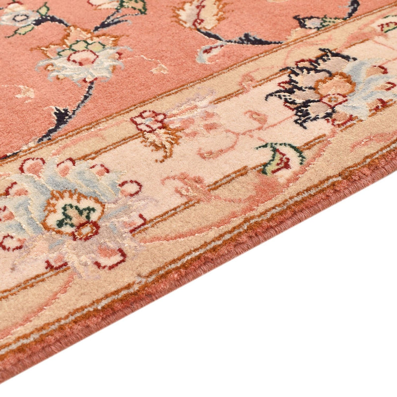 Tapis de couloir Tapis persan - Tabriz - Royal - 203 x 80 cm - rouge clair