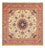 Tapis persan - Tabriz - Royal - 276 x 254 cm - sable