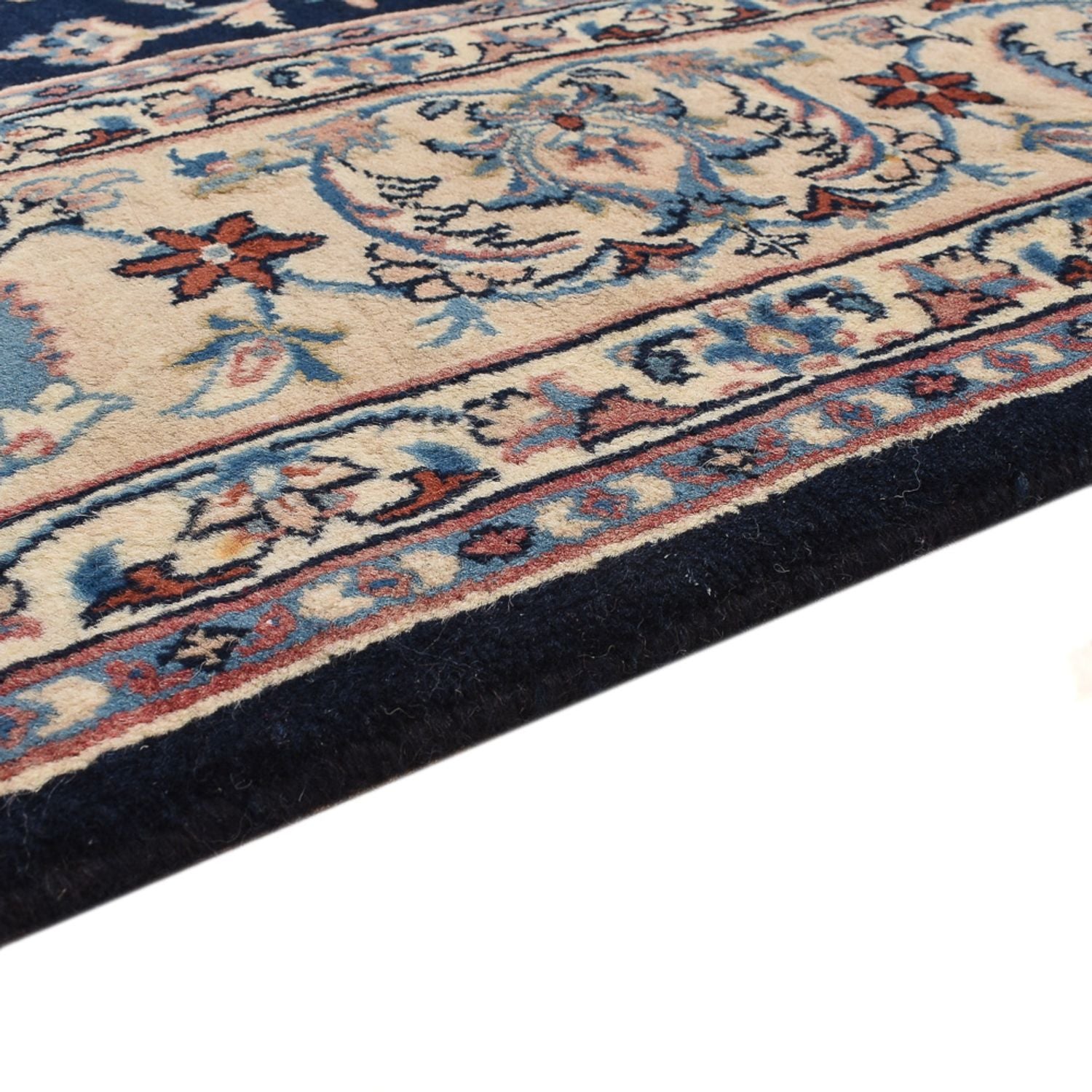 Tapis persan - Classique - 250 x 196 cm - bleu foncé