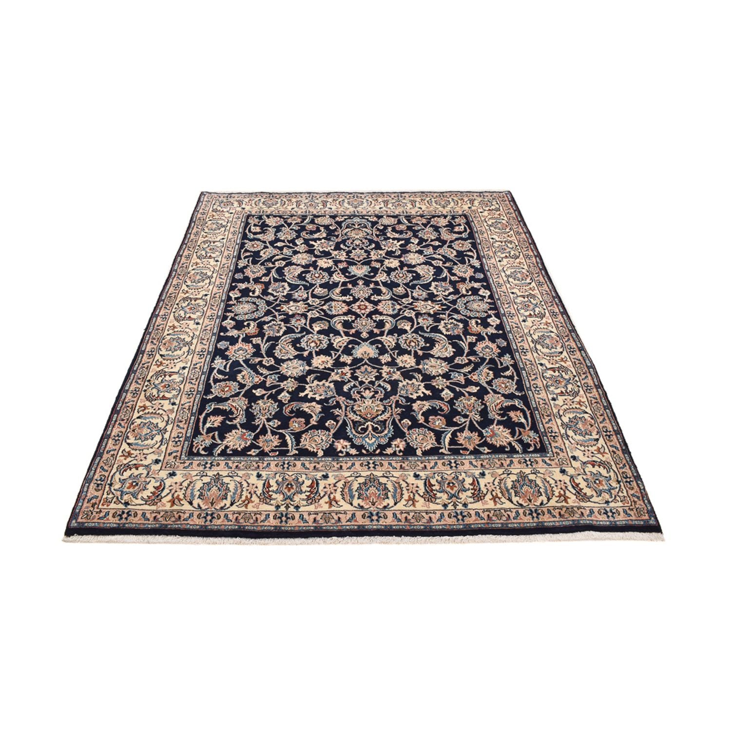Tapis persan - Classique - 258 x 200 cm - bleu foncé