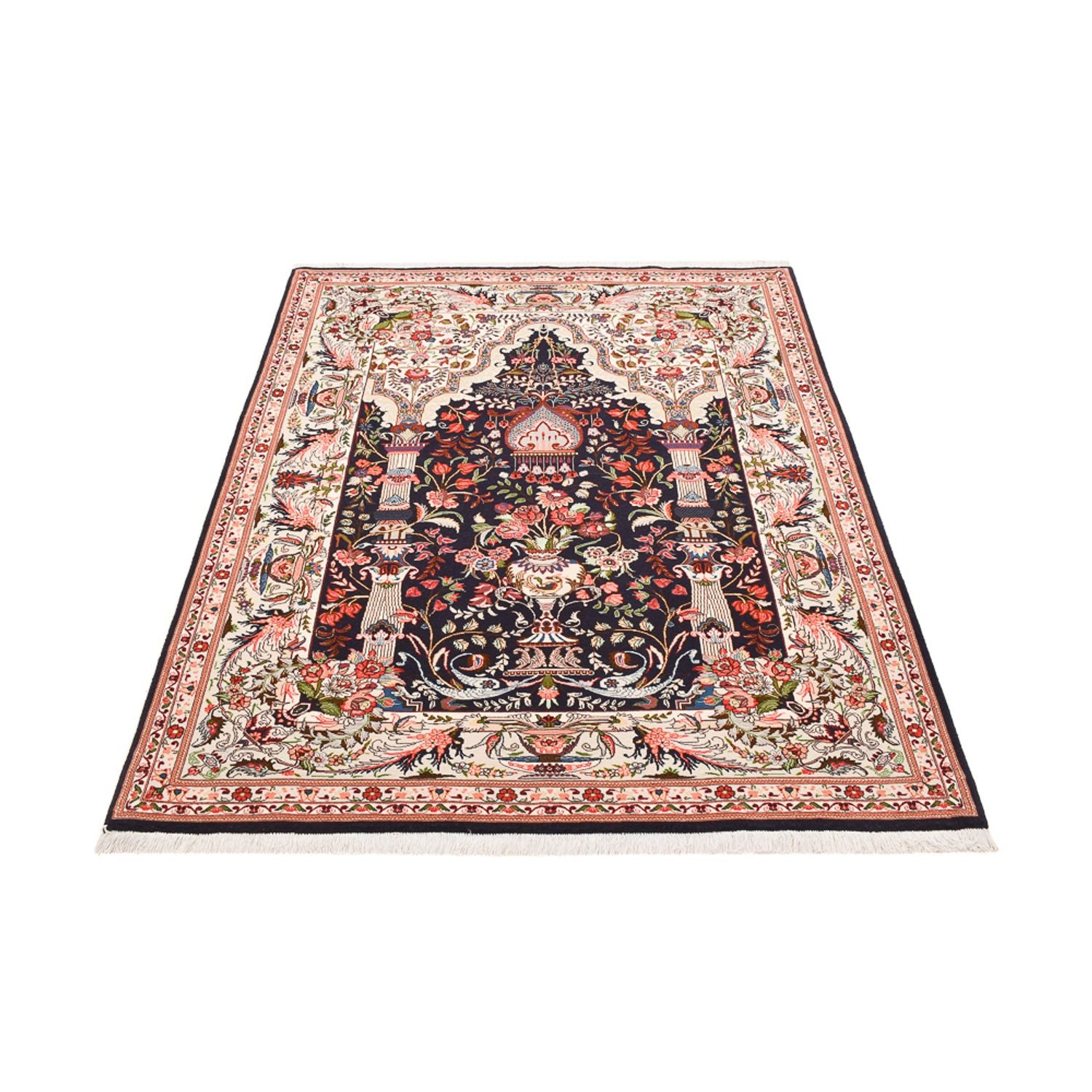 Tapis persan - Tabriz - Premium - 196 x 150 cm - multicolore