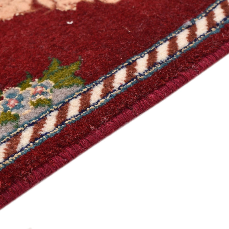 Tapis persan - Tabriz - Premium - 40 x 30 cm - rouge foncé